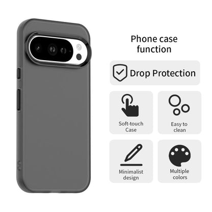 For Google Pixel 10 Pro XL Candy PC Hybrid TPU Shockproof Phone Case(Black) - Google Cases by buy2fix | Online Shopping UK | buy2fix