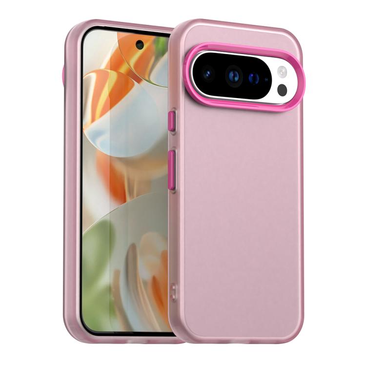 For Google Pixel 10 Pro XL Candy PC Hybrid TPU Shockproof Phone Case(Red) - Google Cases by buy2fix | Online Shopping UK | buy2fix