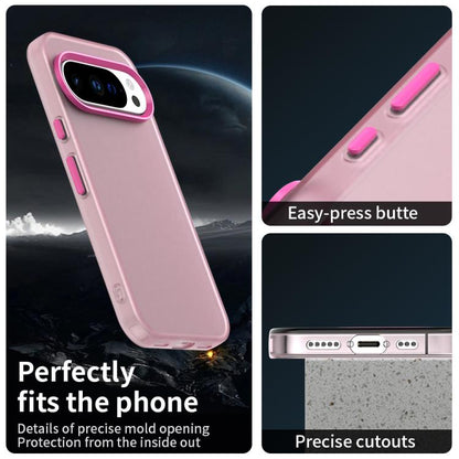 For Google Pixel 10 Pro XL Candy PC Hybrid TPU Shockproof Phone Case(Red) - Google Cases by buy2fix | Online Shopping UK | buy2fix