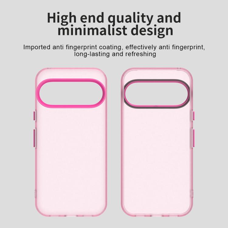 For Google Pixel 10 Pro XL Candy PC Hybrid TPU Shockproof Phone Case(Red) - Google Cases by buy2fix | Online Shopping UK | buy2fix