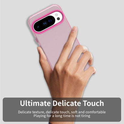 For Google Pixel 10 Pro XL Candy PC Hybrid TPU Shockproof Phone Case(Red) - Google Cases by buy2fix | Online Shopping UK | buy2fix