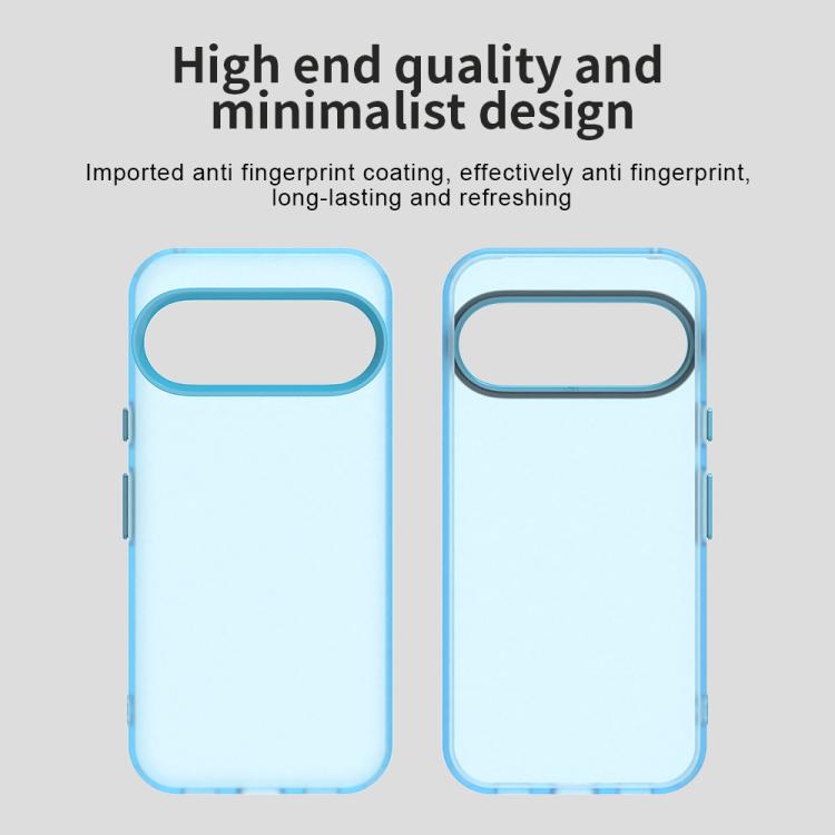 For Google Pixel 10 Pro XL Candy PC Hybrid TPU Shockproof Phone Case(Blue) - Google Cases by buy2fix | Online Shopping UK | buy2fix