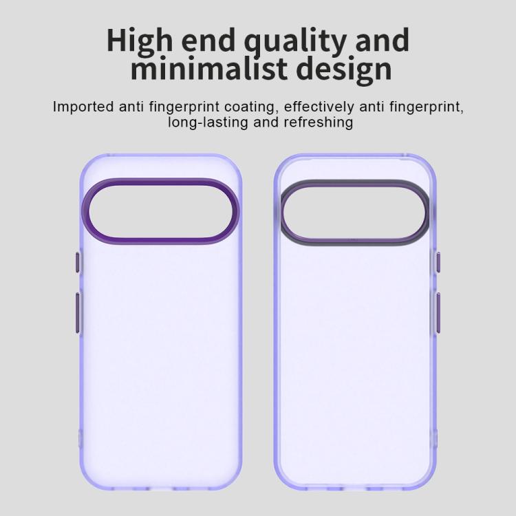 For Google Pixel 10 Pro XL Candy PC Hybrid TPU Shockproof Phone Case(Purple) - Google Cases by buy2fix | Online Shopping UK | buy2fix