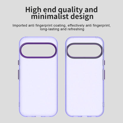 For Google Pixel 10 Pro XL Candy PC Hybrid TPU Shockproof Phone Case(Purple) - Google Cases by buy2fix | Online Shopping UK | buy2fix