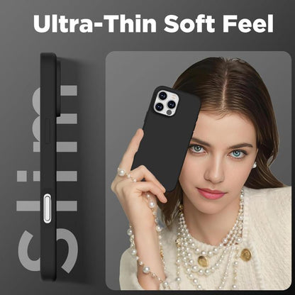 For iPhone 14 Silicone Suction Cup MagSafe Phone Case with Screen Film & Lens Film(Soft Pink) - iPhone 14 Cases by buy2fix | Online Shopping UK | buy2fix