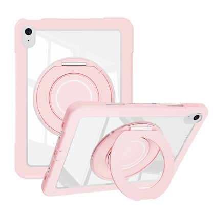For iPad 2025 / 2022 Crystal Armor PC Hybrid TPU Tablet Case(Pink) - iPad 2025 / 2022 Cases by buy2fix | Online Shopping UK | buy2fix