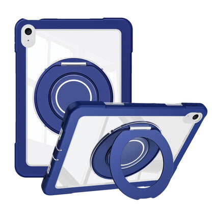 For iPad 2025 / 2022 Crystal Armor PC Hybrid TPU Tablet Case(Dark Blue) - iPad 2025 / 2022 Cases by buy2fix | Online Shopping UK | buy2fix