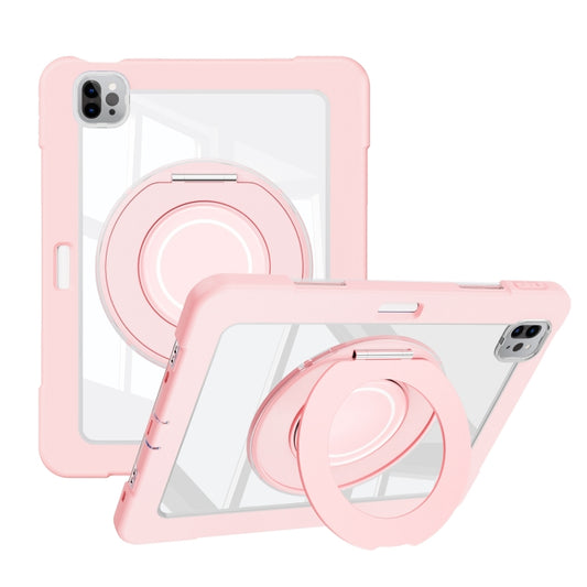 For iPad Pro 11 2022 / 2021 / 2020 Crystal Armor PC Hybrid TPU Tablet Case(Pink) - iPad Pro 11 (2022/2021) Cases by buy2fix | Online Shopping UK | buy2fix