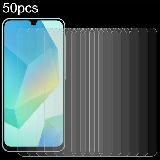 For Samsung Galaxy A17 4G 50pcs 0.26mm 9H 2.5D Tempered Glass Film