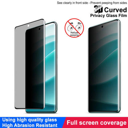 For Redmi Note 14 Pro 5G / 14 Pro+ 5G imak 3D Curved Privacy Full Screen Tempered Glass Film -  by imak | Online Shopping UK | buy2fix