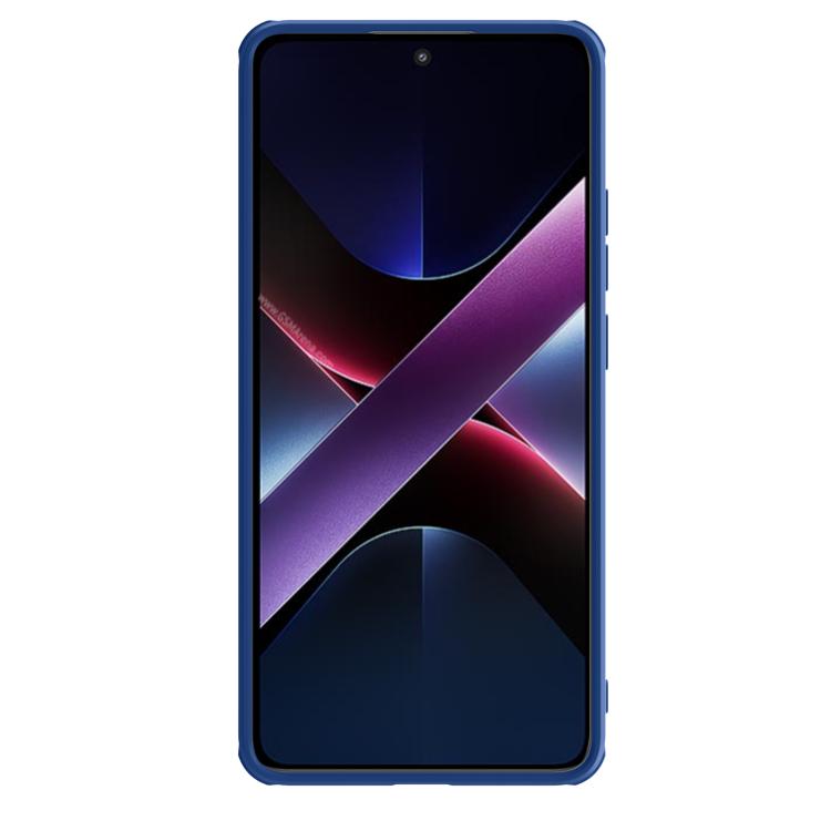 For Xiaomi Poco X7 Pro NILLKIN CamShield Pro PC Phone Case(Blue) - Xiaomi Cases by NILLKIN | Online Shopping UK | buy2fix
