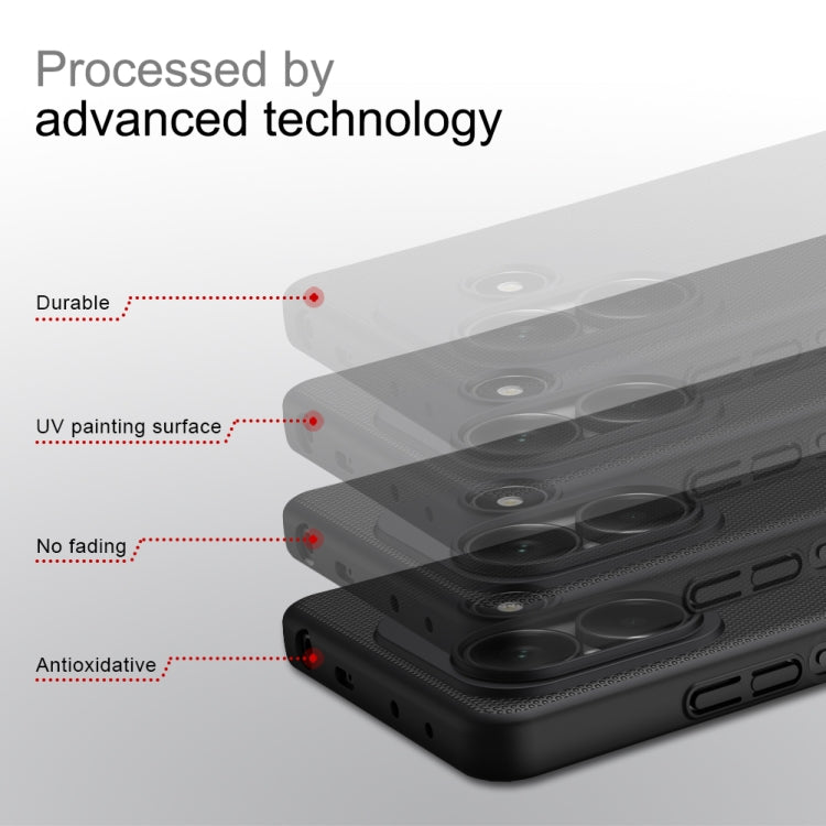 For Redmi Note 14 5G China NILLKIN Frosted PC Phone Case(Black) - Note 14 Cases by NILLKIN | Online Shopping UK | buy2fix