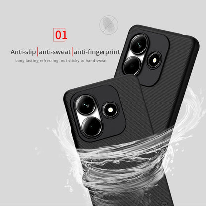 For Redmi Note 14 5G China NILLKIN Frosted PC Phone Case(Black) - Note 14 Cases by NILLKIN | Online Shopping UK | buy2fix