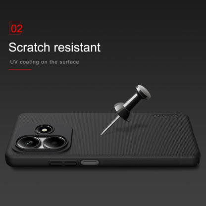 For Redmi Note 14 5G China NILLKIN Frosted PC Phone Case(Black) - Note 14 Cases by NILLKIN | Online Shopping UK | buy2fix