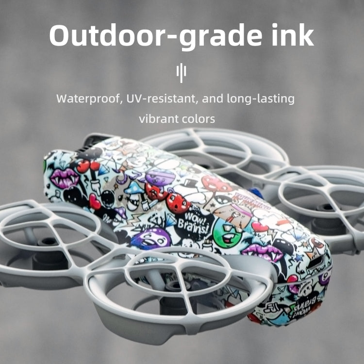 For DJI Neo Drone Body Protective Stickers(Geek Style) - Stickers by STARTRC | Online Shopping UK | buy2fix
