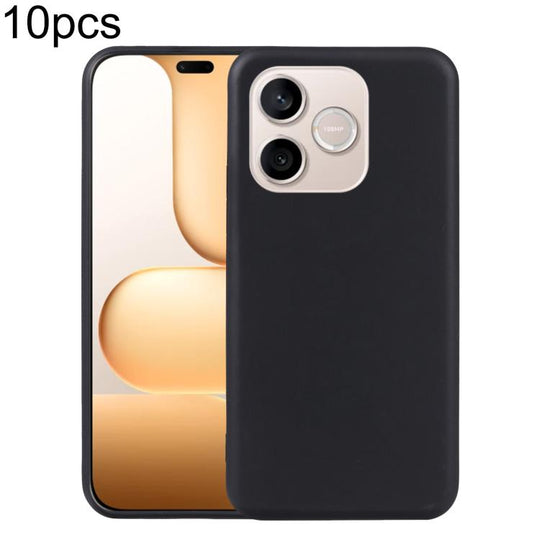 For Honor 600 Lite Global 10pcs TPU Phone Case(Black)