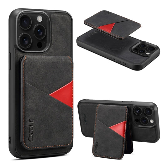 For iPhone 13 Pro ESEBLE E2 Retro Texture Card Slots MagSafe RFID Leather Case(Black) - iPhone 13 Pro Cases by ESEBLE | Online Shopping UK | buy2fix