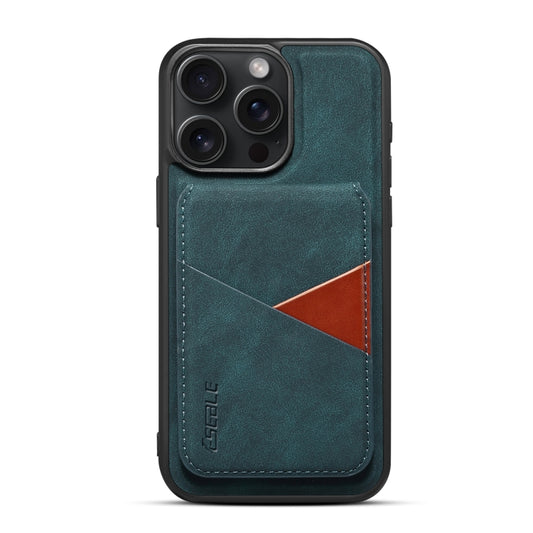 For iPhone 13 Pro ESEBLE E2 Retro Texture Card Slots MagSafe RFID Leather Case(Dark Green) - iPhone 13 Pro Cases by ESEBLE | Online Shopping UK | buy2fix