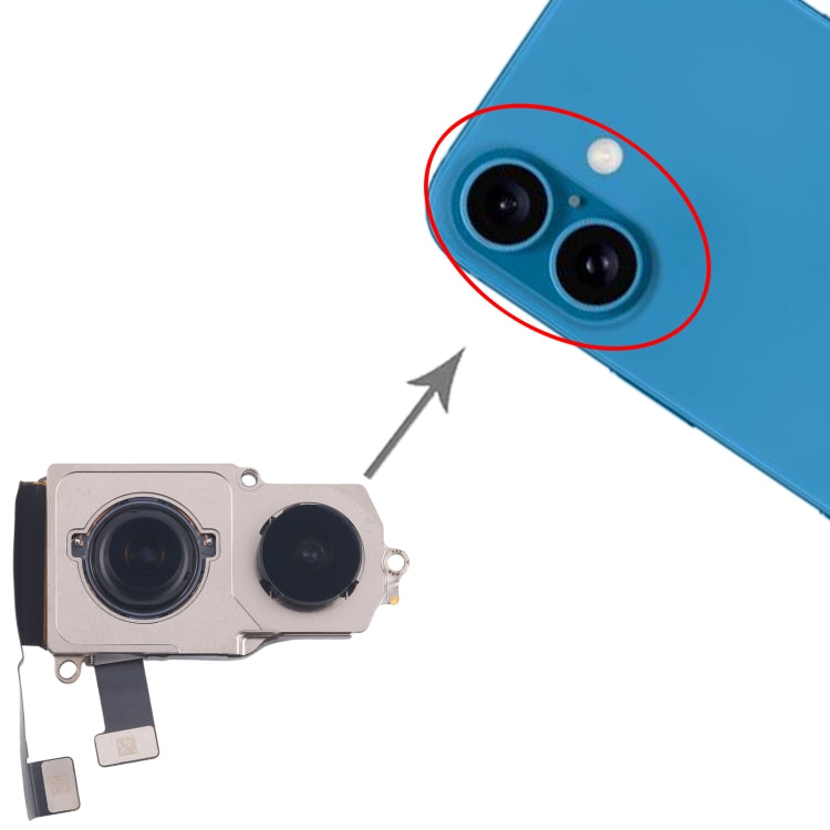 For iPhone 16 Plus Back Facing Camera - Camera Series by buy2fix | Online Shopping UK | buy2fix