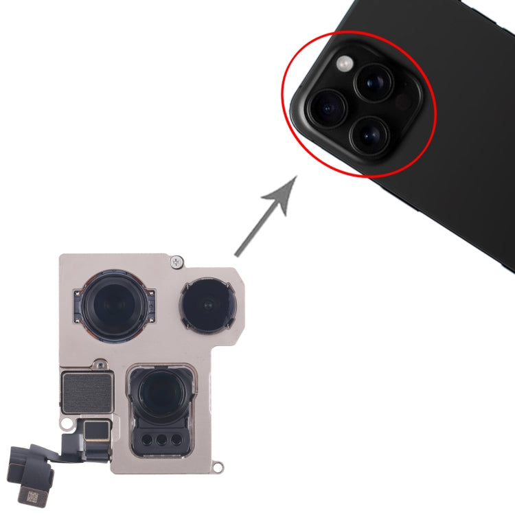 For iPhone 16 Pro Back Facing Camera by buy2fix