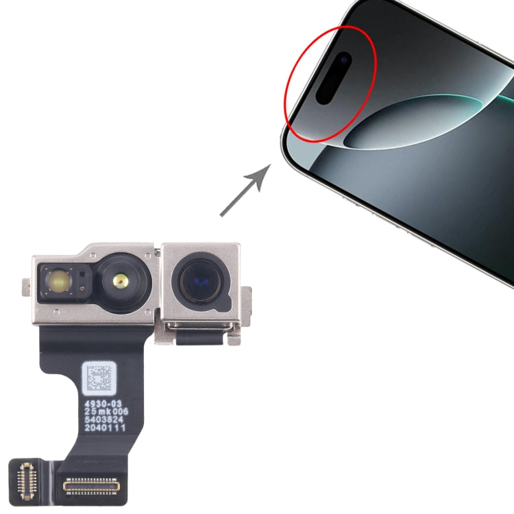 For iPhone 16 Plus Front Facing Camera - Camera Series by buy2fix | Online Shopping UK | buy2fix
