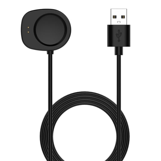 For Amazfit T-Rex 3 / Balance 2 Smart Watch Magnetic Charging Cable, Length: 1m(Black)