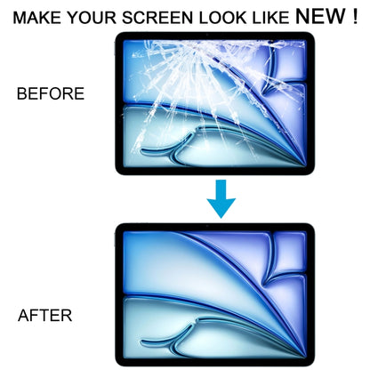 For iPad Air 11 2024 A2899 A2900 A2902 Front Screen Outer Glass Lens with OCA Optically Clear Adhesive by buy2fix