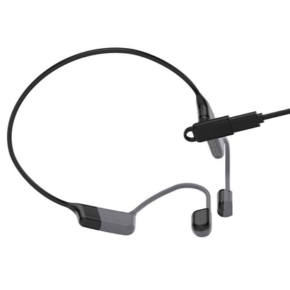 For Shokz OpenSwim Pro S710 Bone Conduction Earphone USB-C / Type-C Interface Adapter Converter(Black) - Other Accessories by buy2fix | Online Shopping UK | buy2fix