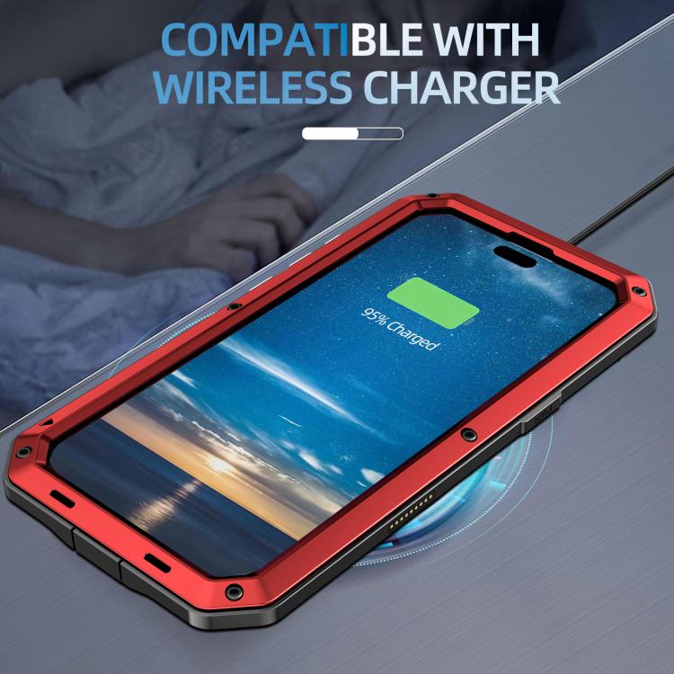 For iPhone Air Shockproof IP54 Life Waterproof Phone Case(Red) - iPhone Air Cases by buy2fix | Online Shopping UK | buy2fix