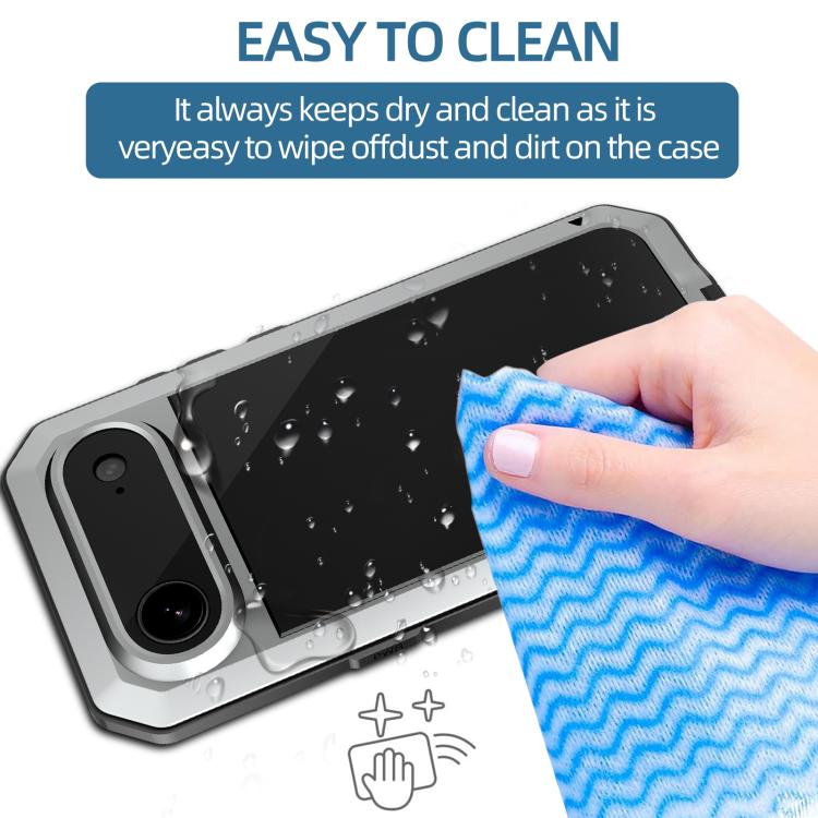 For iPhone Air Shockproof IP54 Life Waterproof Phone Case(Silver) - iPhone Air Cases by buy2fix | Online Shopping UK | buy2fix