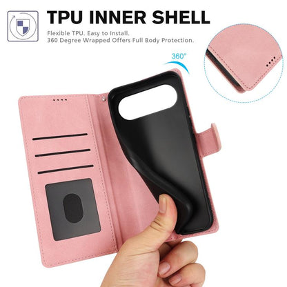 For iPhone Air Fantasy Skin-feel Calfskin Texture Leather Phone Case(Pink) - iPhone Air Cases by buy2fix | Online Shopping UK | buy2fix