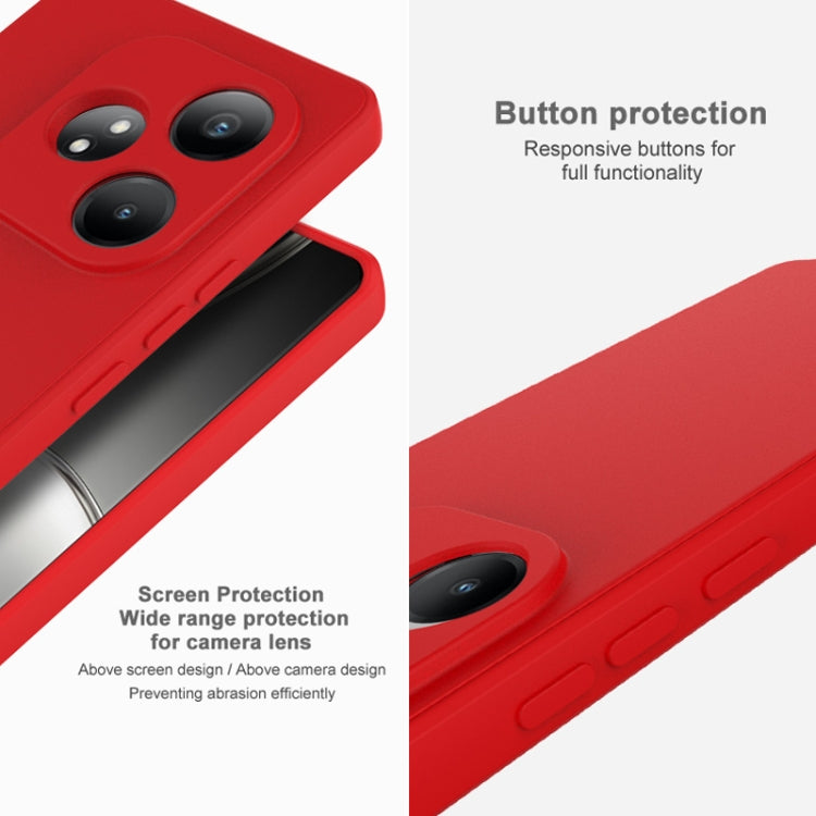 For iPhone 16 Pro imak UC-4 Series Straight Edge TPU Phone Case(Red) by imak