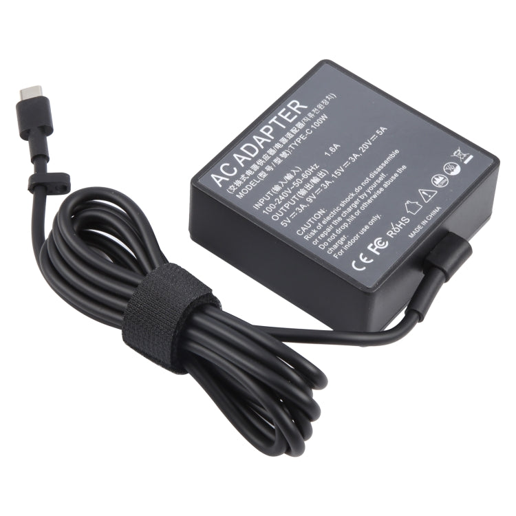 100W 20V 5A USB Type-C Plug Laptop Notebook Power Adapter For ASUS, Plug:AU Plug by buy2fix