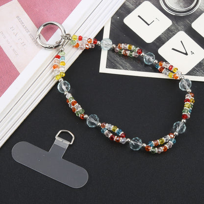 Mobile Phone Anti-lost Gorgeous Bead Chain Short Lanyard(Colorful) - Lanyards & Wrist Straps by buy2fix | Online Shopping UK | buy2fix