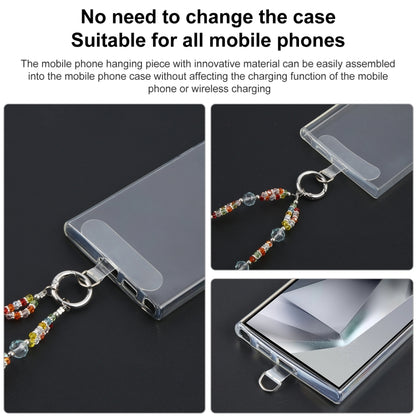 Mobile Phone Anti-lost Gorgeous Bead Chain Short Lanyard(Colorful) - Lanyards & Wrist Straps by buy2fix | Online Shopping UK | buy2fix