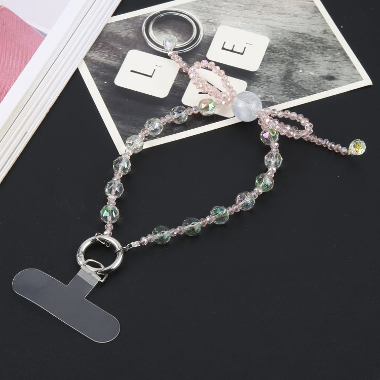 Mobile Phone Anti-lost Bowknot Bead Chain Short Lanyard(Green) - Lanyards & Wrist Straps by buy2fix | Online Shopping UK | buy2fix