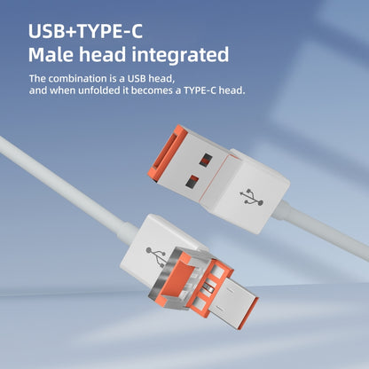 NK-1040TL Pro USB-C / Type-C, 8 Pin, USB to USB-C / Type-C, 8 Pin, Micro USB, TF, SD Card Reader Adapter(White) - U Disk & Card Reader by buy2fix | Online Shopping UK | buy2fix