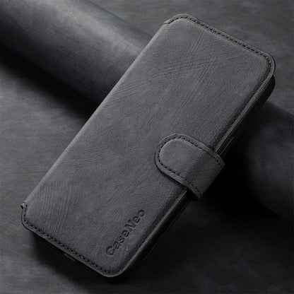 For iPhone 15 Pro Max CaseNeo MagSafe RFID Anti-theft Retro Leather Phone Case(Black) - iPhone 15 Pro Max Cases by CaseNeo | Online Shopping UK | buy2fix