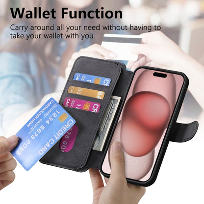 For iPhone 15 Plus CaseNeo MagSafe RFID Anti-theft Retro Leather Phone Case(Black) - iPhone 15 Plus Cases by CaseNeo | Online Shopping UK | buy2fix