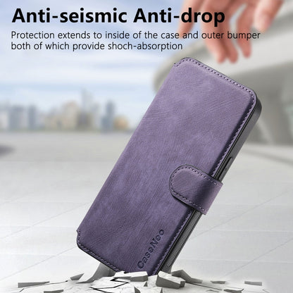 For iPhone 15 Plus CaseNeo MagSafe RFID Anti-theft Retro Leather Phone Case(Purple) - iPhone 15 Plus Cases by CaseNeo | Online Shopping UK | buy2fix