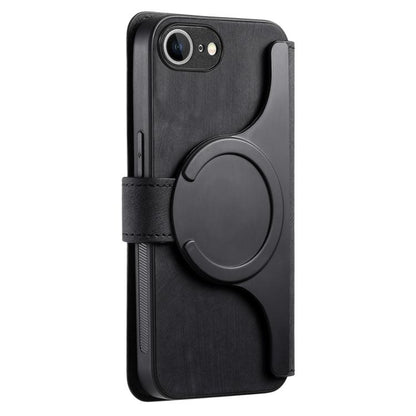 For iPhone 16e CaseNeo MagSafe RFID Anti-theft Retro Leather Phone Case(Black) - iPhone 16e Cases by CaseNeo | Online Shopping UK | buy2fix