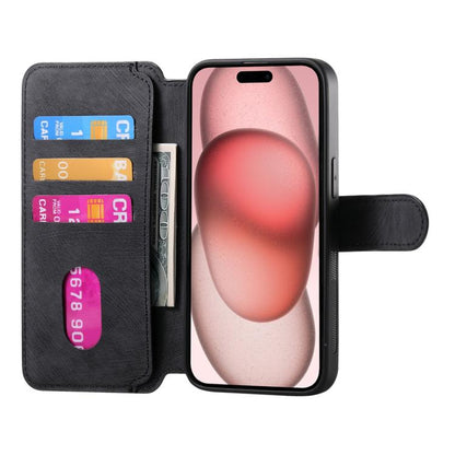 For iPhone 16e CaseNeo MagSafe RFID Anti-theft Retro Leather Phone Case(Black) - iPhone 16e Cases by CaseNeo | Online Shopping UK | buy2fix