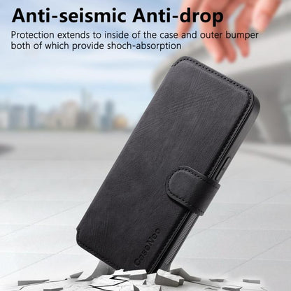 For iPhone 16e CaseNeo MagSafe RFID Anti-theft Retro Leather Phone Case(Black) - iPhone 16e Cases by CaseNeo | Online Shopping UK | buy2fix