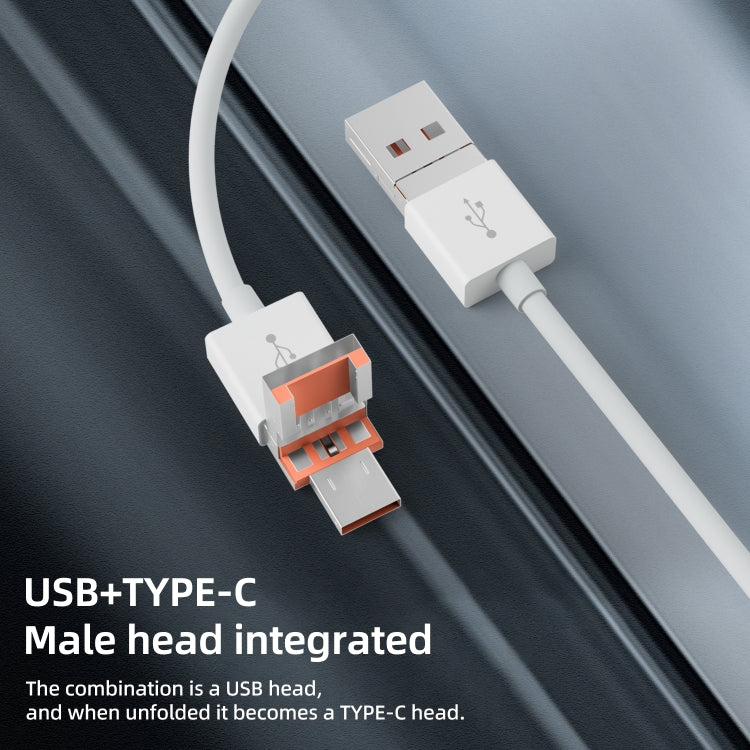 NK-1046TL Pro USB-C / Type-C, 8 Pin, USB to USB-C / Type-C, USB, SATA Interface Multi-function Adapter(White) - Converter & Adapter by buy2fix | Online Shopping UK | buy2fix
