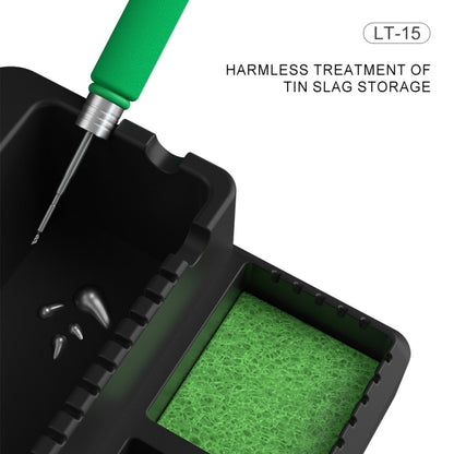 Mijing LT15 2 in 1 Multifunctional Storage Compartment + Soldering Iron Tips Cleaning Area - Others by MIJING | Online Shopping UK | buy2fix
