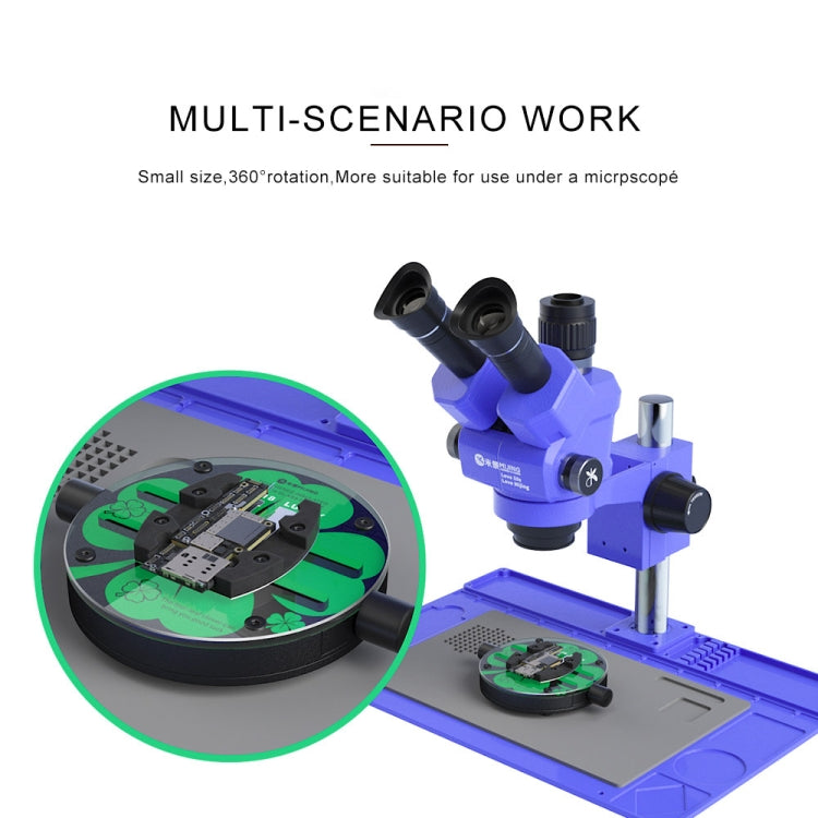 Mijing GK18 Orbicular Universal Toughened Insulated Glass Motherboard Repair Fixture - Repair Fixture by MIJING | Online Shopping UK | buy2fix