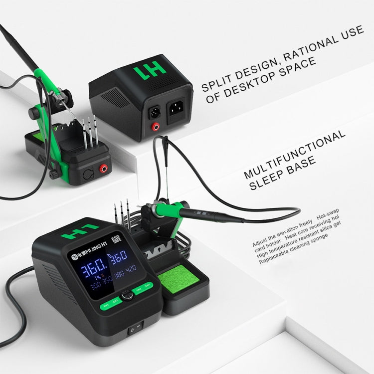 Mijing H1 Split Intelligent Temperature Control Soldering Station for Mobile Phone Repair, Plug:US Plug - Electric Soldering Iron by MIJING | Online Shopping UK | buy2fix