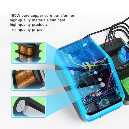 Mijing H1 Split Intelligent Temperature Control Soldering Station for Mobile Phone Repair, Plug:US Plug - Electric Soldering Iron by MIJING | Online Shopping UK | buy2fix