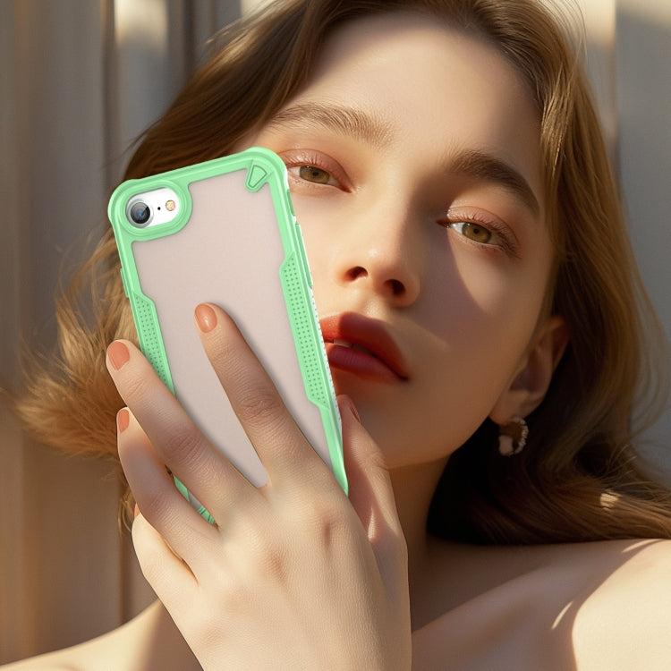 For iPhone 7 Armor Glaze PC Hybrid TPU Phone Case(Green) by buy2fix