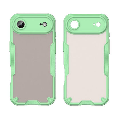 For iPhone Air Armor Glaze PC Hybrid TPU Phone Case(Green) - iPhone Air Cases by buy2fix | Online Shopping UK | buy2fix